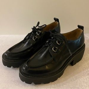 Sam Edelman “Monna” Lace Up Loafers